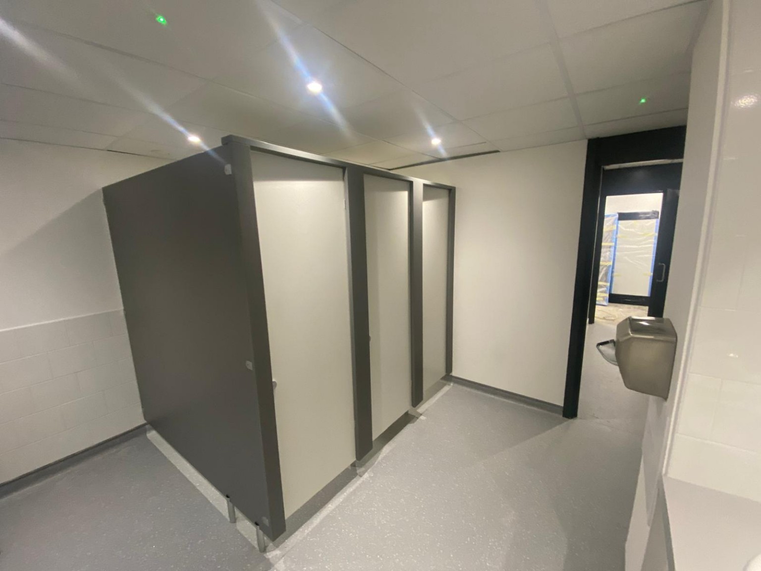 Completed commercial interior works
